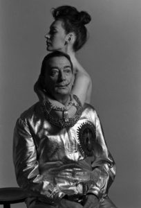 Salvador Dalì e sua moglie Gala