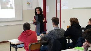 Vania Russo in aula