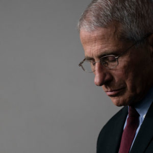 Fauci - hoto by Sarah Silbiger/Getty Images